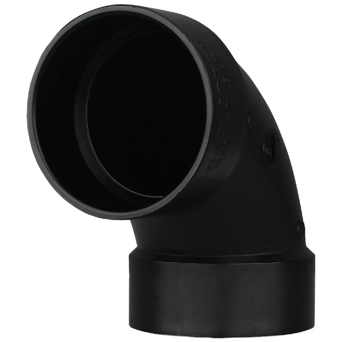 1-1/2 In. Hub X Hub 90 Deg. Sanitary Abs Elbow (1/4 Bend)