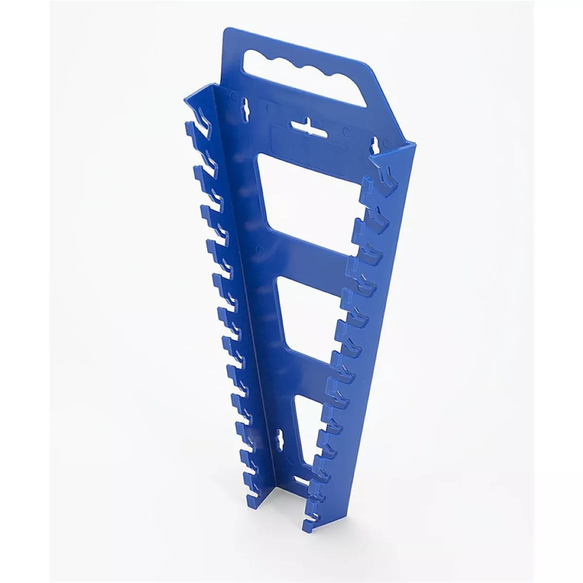 Hansen Global Univ Wrench Rack; Holds 13 Wrenches; Blue
